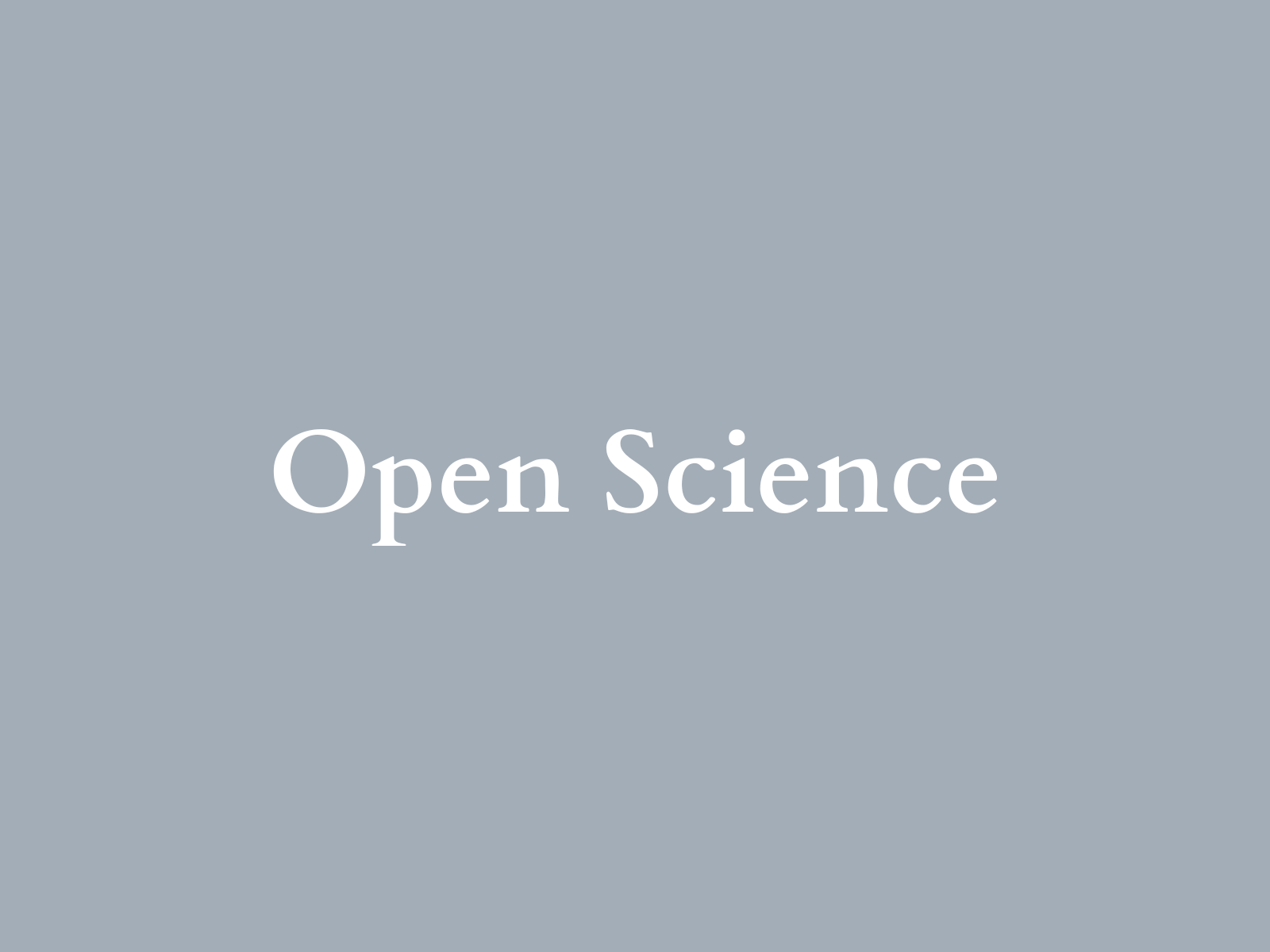 Open Science